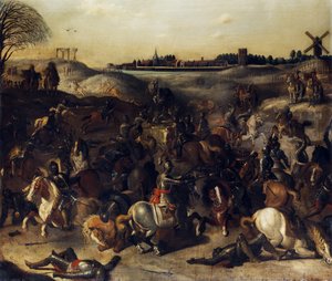 La batalla de los cuarenta de Circle of Sebastiaen Vrancx